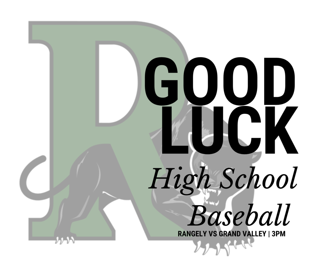 Good Luck High School Baseball